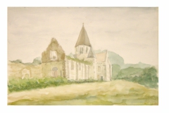 ruine-oude-kerk-aquarel