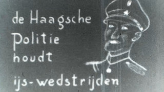 1942 De Haagsche Politie houdt ijs-wedstrijden